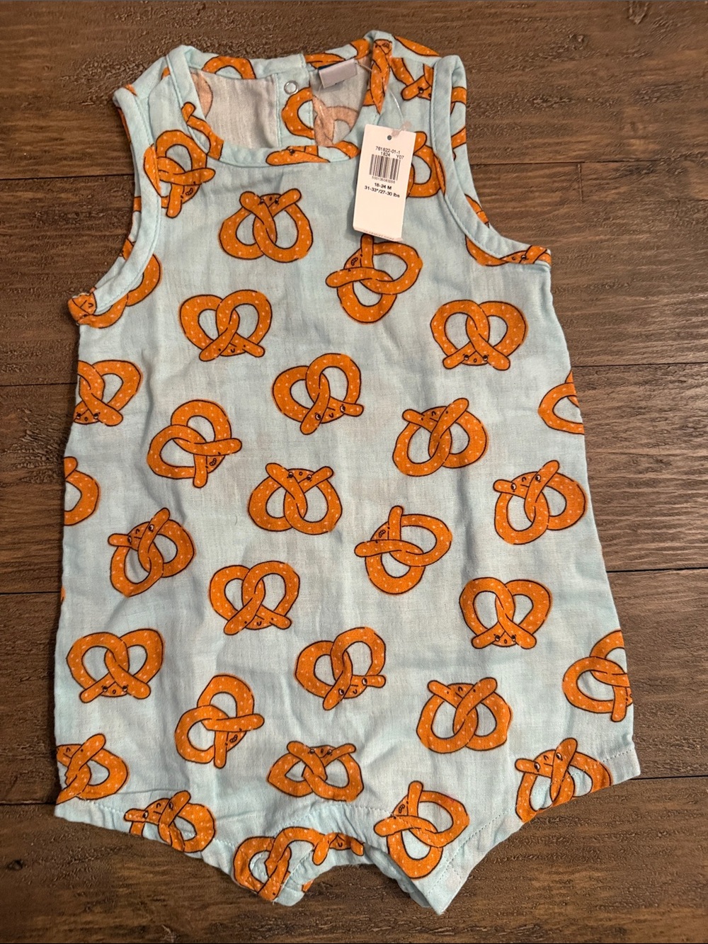 Old navy baby boy pretzel outfit